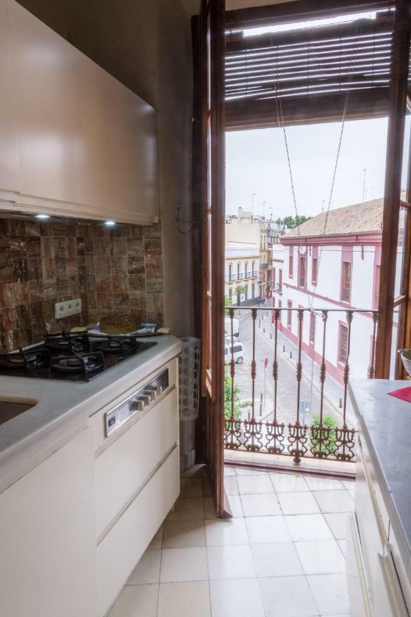 Apartamento Duplex Con Hermosa Terraza Cerca Alameda De Hercules Sewilla Zewnętrze zdjęcie